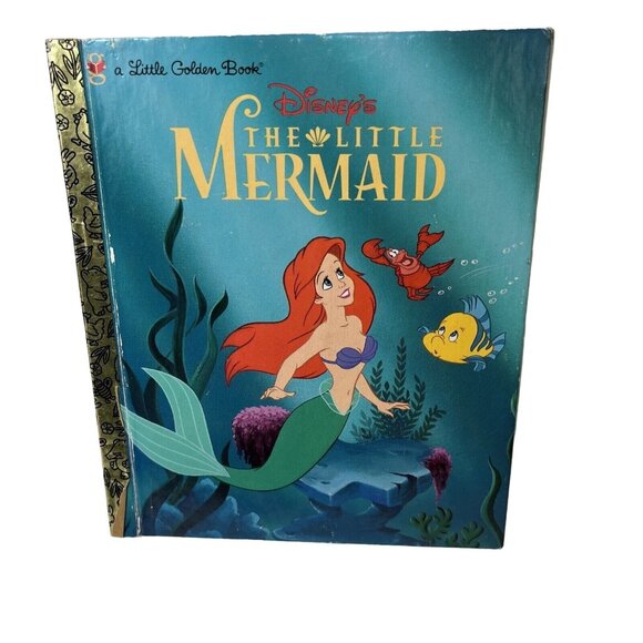 The Little Mermaid- A Little Golden Book Disney 1997 - Picture 4 of 5